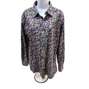 Cremieux Denim men XL Long Sleeve Casual Button-Down Shirts